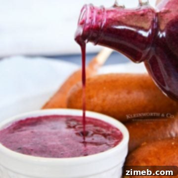 Homemade Blueberry Syrup recipe
