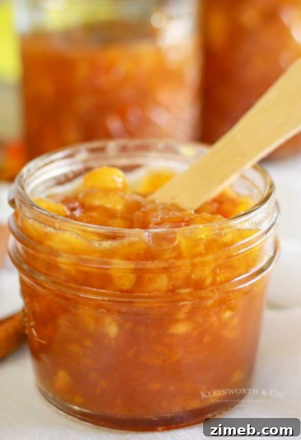 peach jam recipe