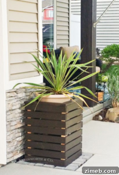 Upcycled Pallet Console: Build Your Own 3 DIY Modern Planter Boxes project