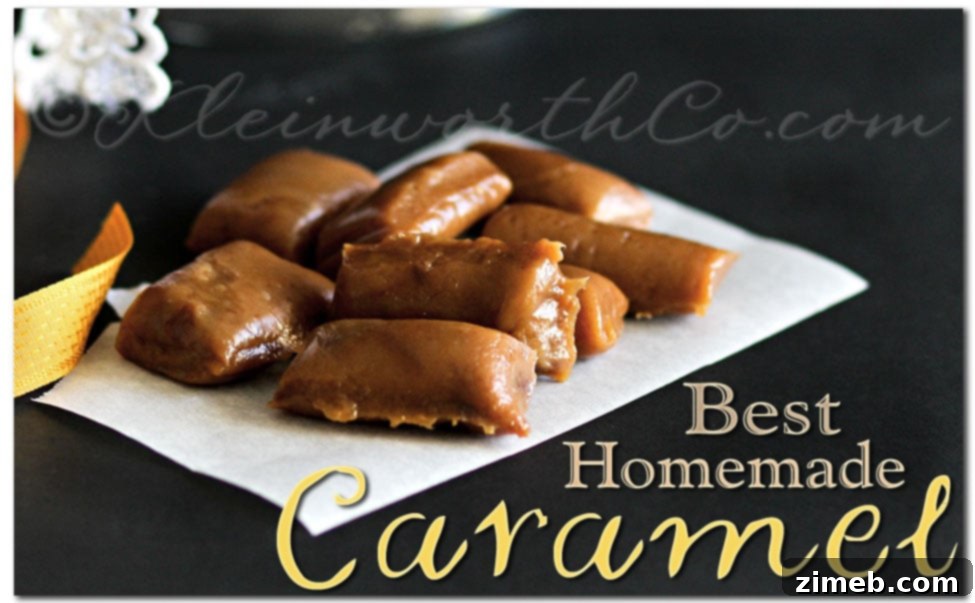 Best Homemade Caramel Recipe