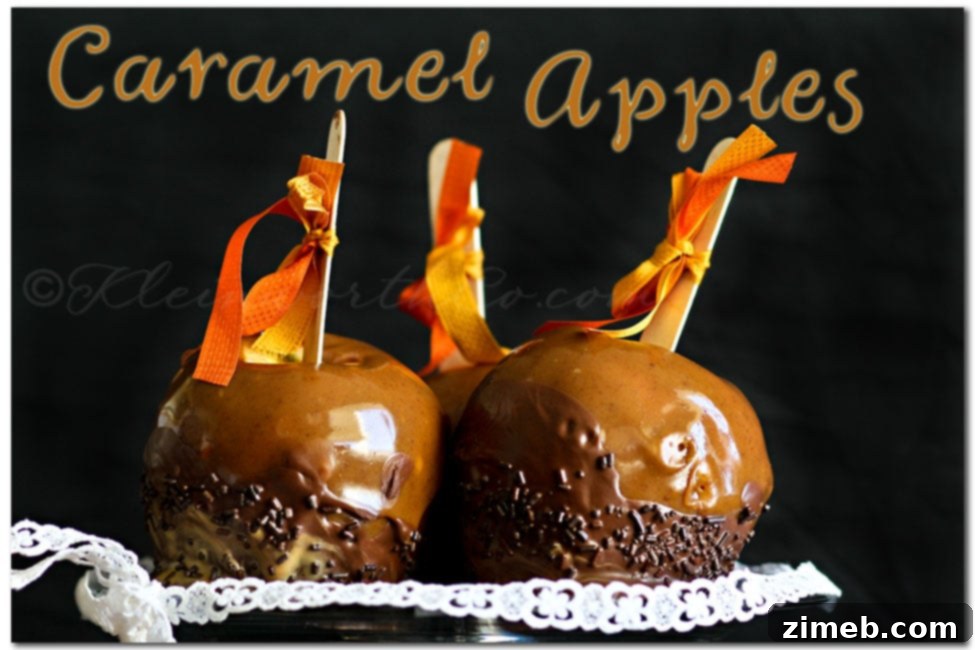 Homemade Caramel Apples