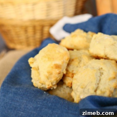 Fluffy Drop Biscuits, Ready in Just 15 Minutes 15 15 Minute Drop Biscuits - fluffy, golden, and easy homemade.