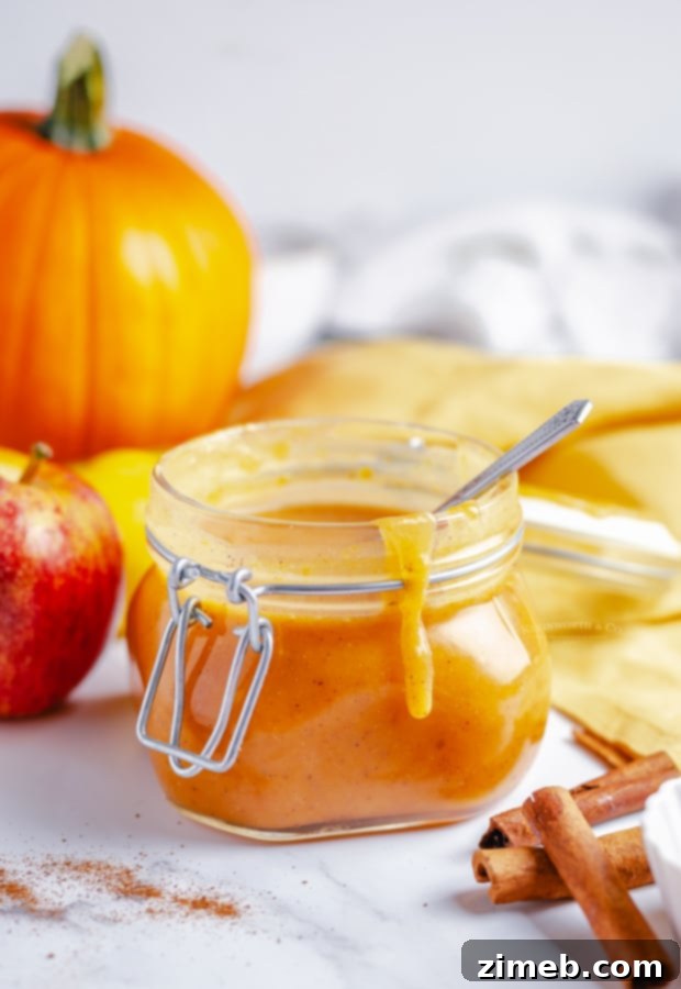 caramel sauce with pumpkin puree