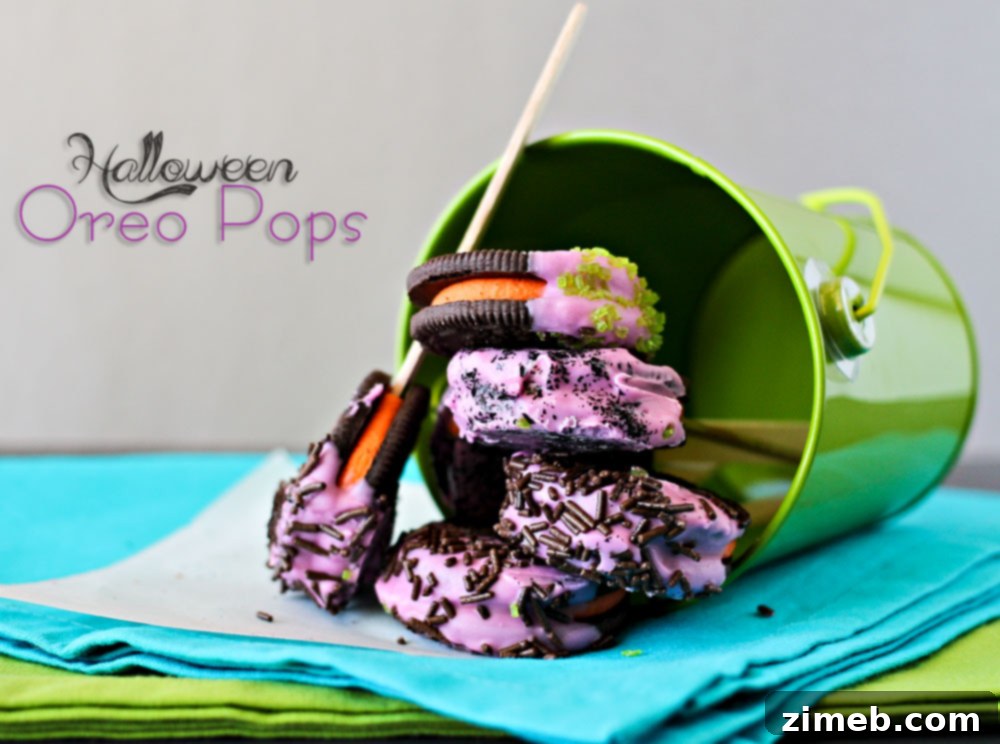 Beastly Bites 13 Halloween Oreo Pops for a festive treat