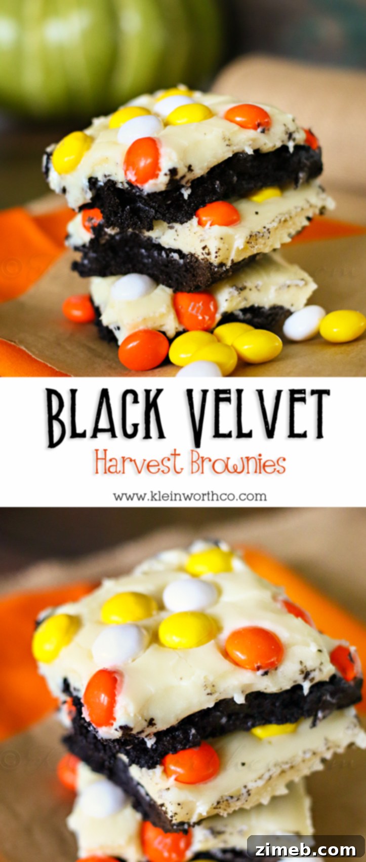 Black Velvet Harvest Brownies 5 Black Velvet Harvest Brownies