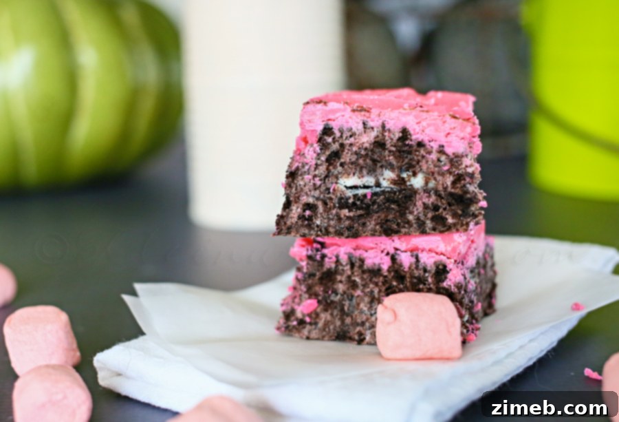 Pink Oreo Bars
