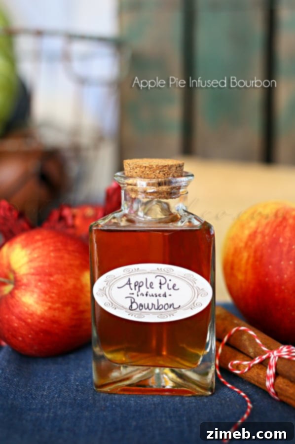 Apple Pie Infused Bourbon