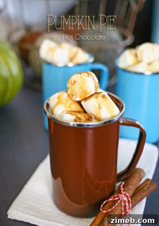 Pumpkin Pie Hot Chocolate