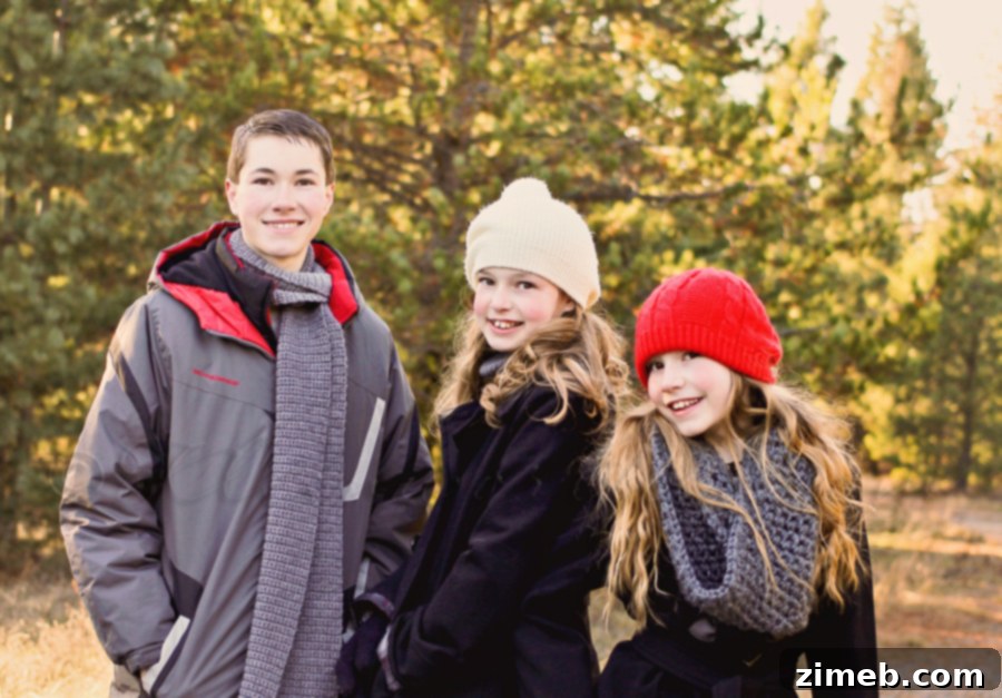 Family Photo for Holiday Card Ideas