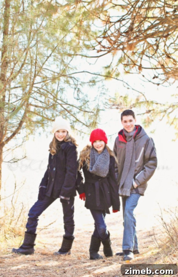 Christmas Card Sneak Peek with Minted - Family at Lake
