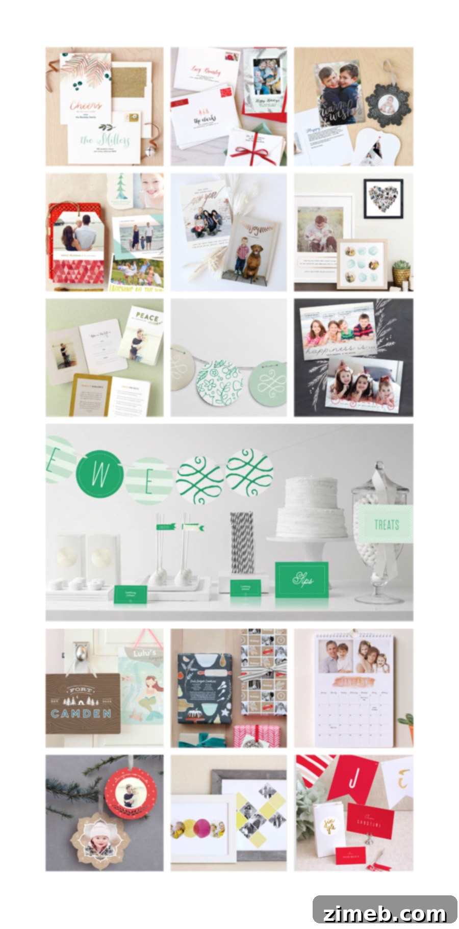 Minted Holiday Collection - Gifts and Cards