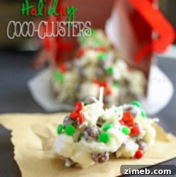 Holiday Coco Clusters Recipe, 10-minute dessert