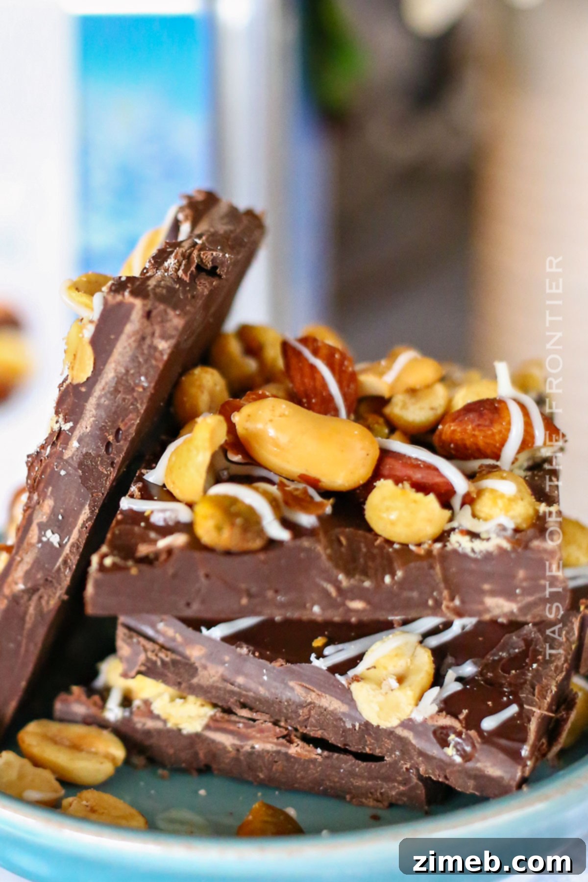 No-Bake Treats including Chocolate Bark