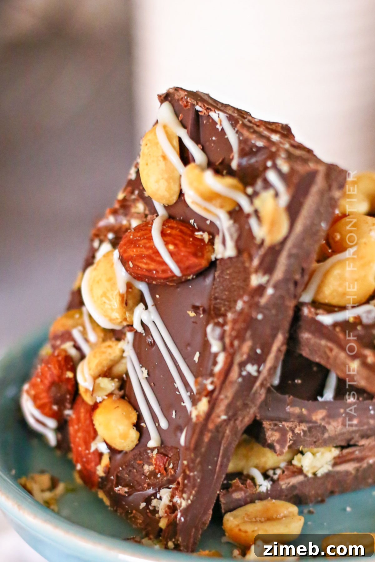 Chocolate Bark Recipe - step by step