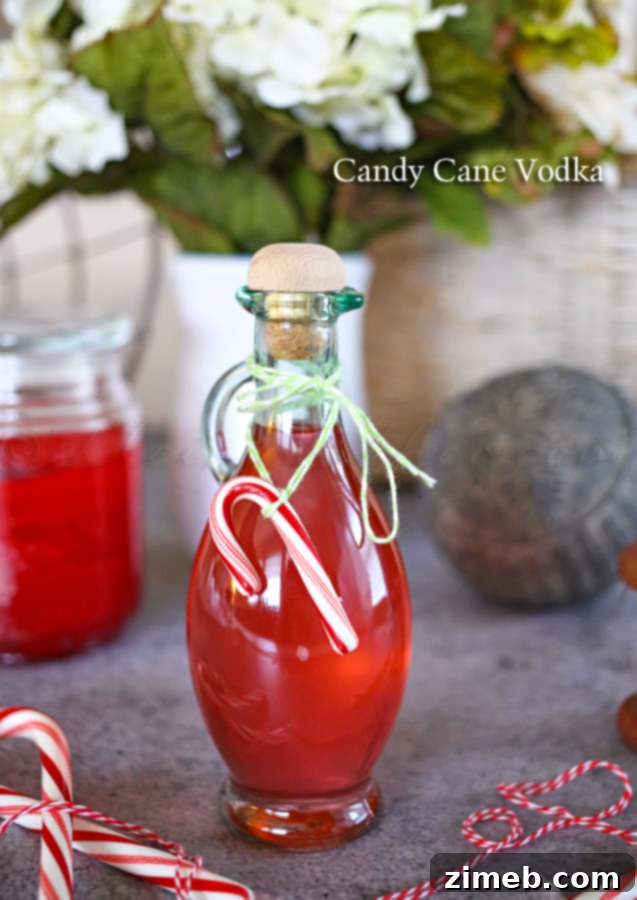 Peppermint Twist Vodka 4 Candy Cane Vodka