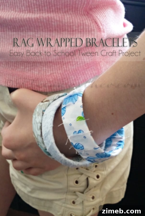 Rag Wrapped Bracelets