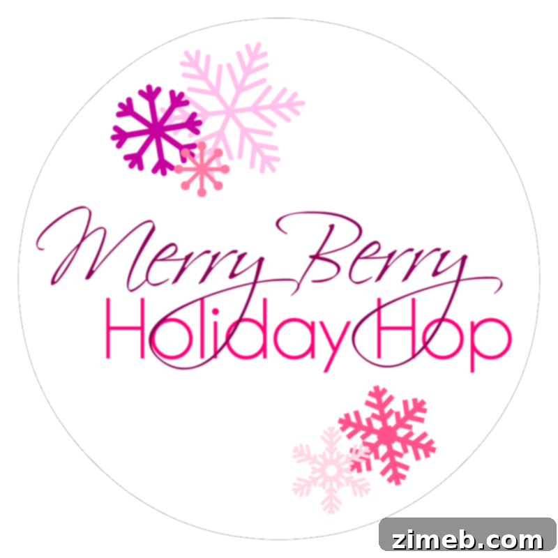 Cranberry Cheer Butter 6 Merry Berry Holiday Hop banner