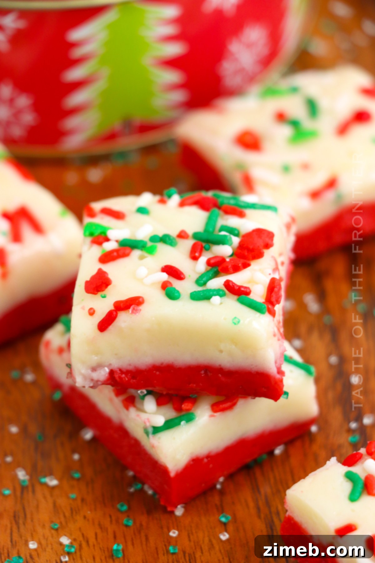 Recipe for Red Velvet Fudge