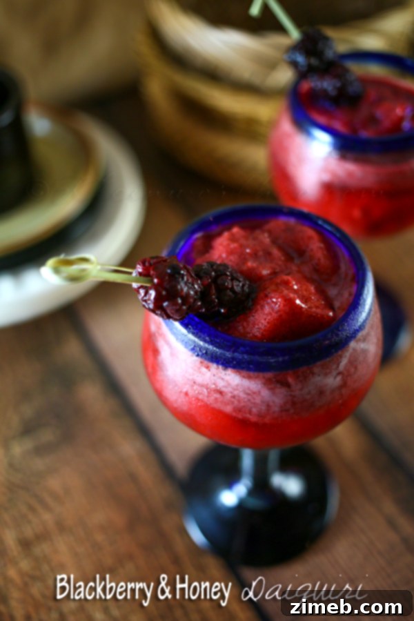 Blackberry & Honey Daiquiri Blackberry & Honey Daiquiri