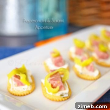 Peperoncini & Salami Appetizer