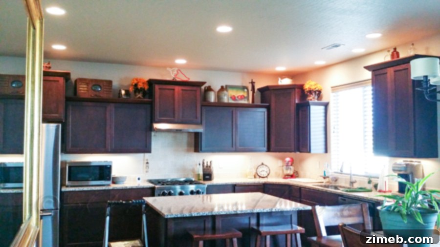 Kitchen Before Pendant Light Conversion Transform Your Kitchen: Can Lights to Pendant Lights in Minutes