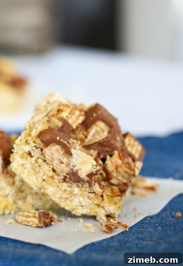 Easy No-Bake Kit Kat Oat Bars Recipe Kit Kat Oat Bars – A delightful no-bake dessert featuring crispy Kit Kat pieces and wholesome oats.