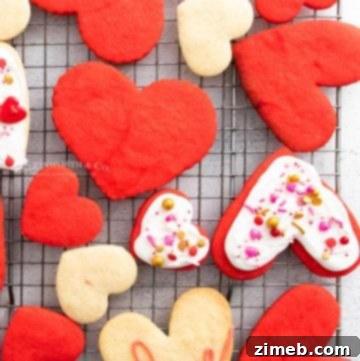 vanilla shortbread cookies