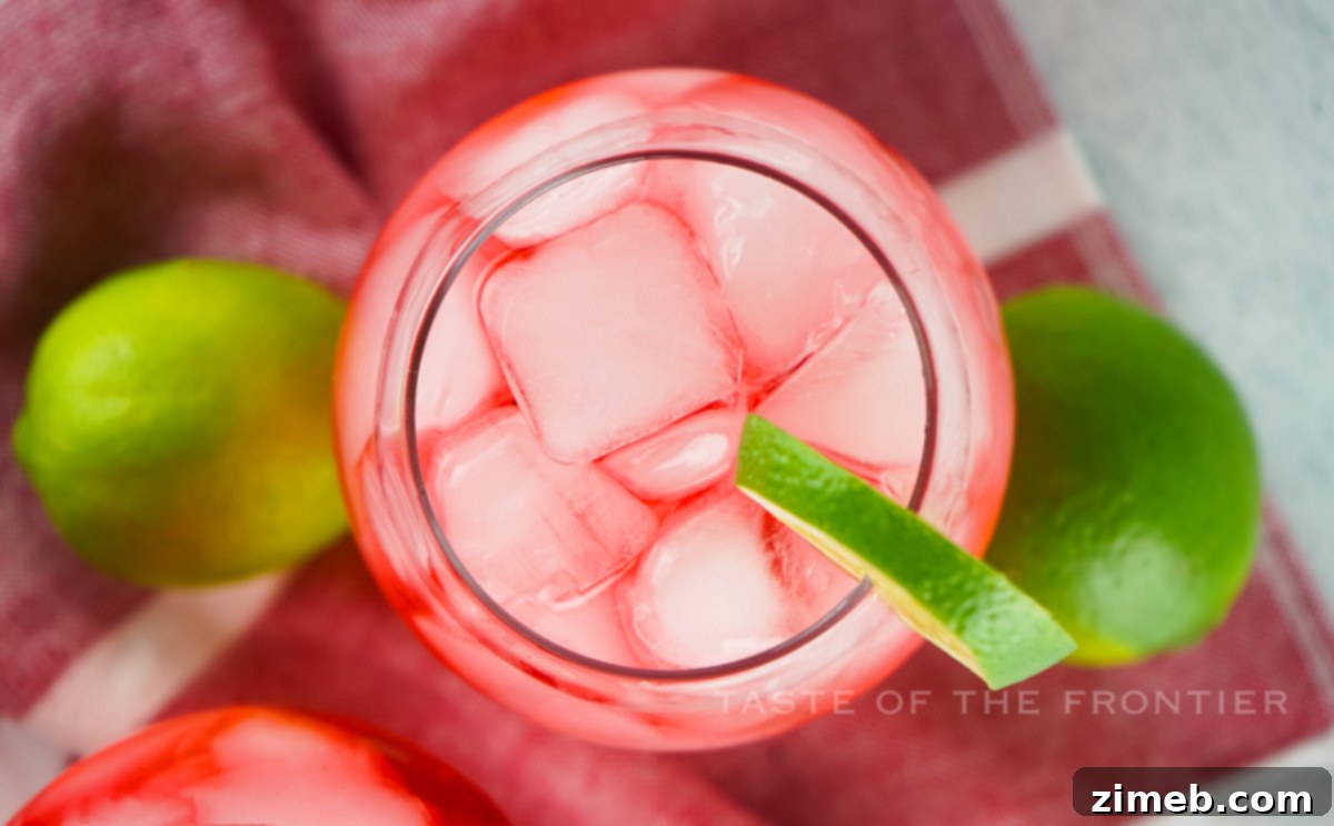 Spiked Innocence 2 lemon lime grenadine
