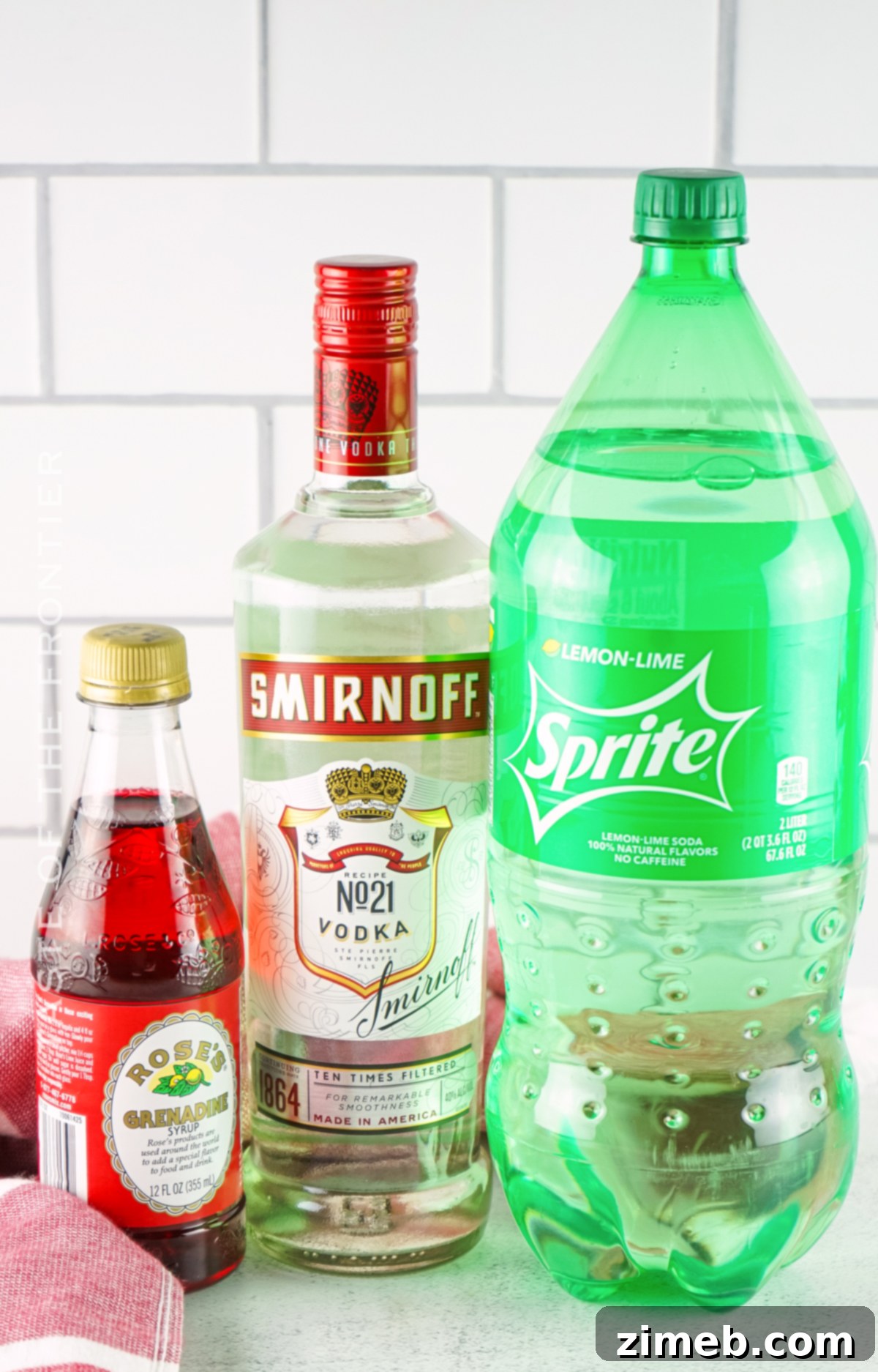 Spiked Innocence 3 ingredients for Dirty Shirley
