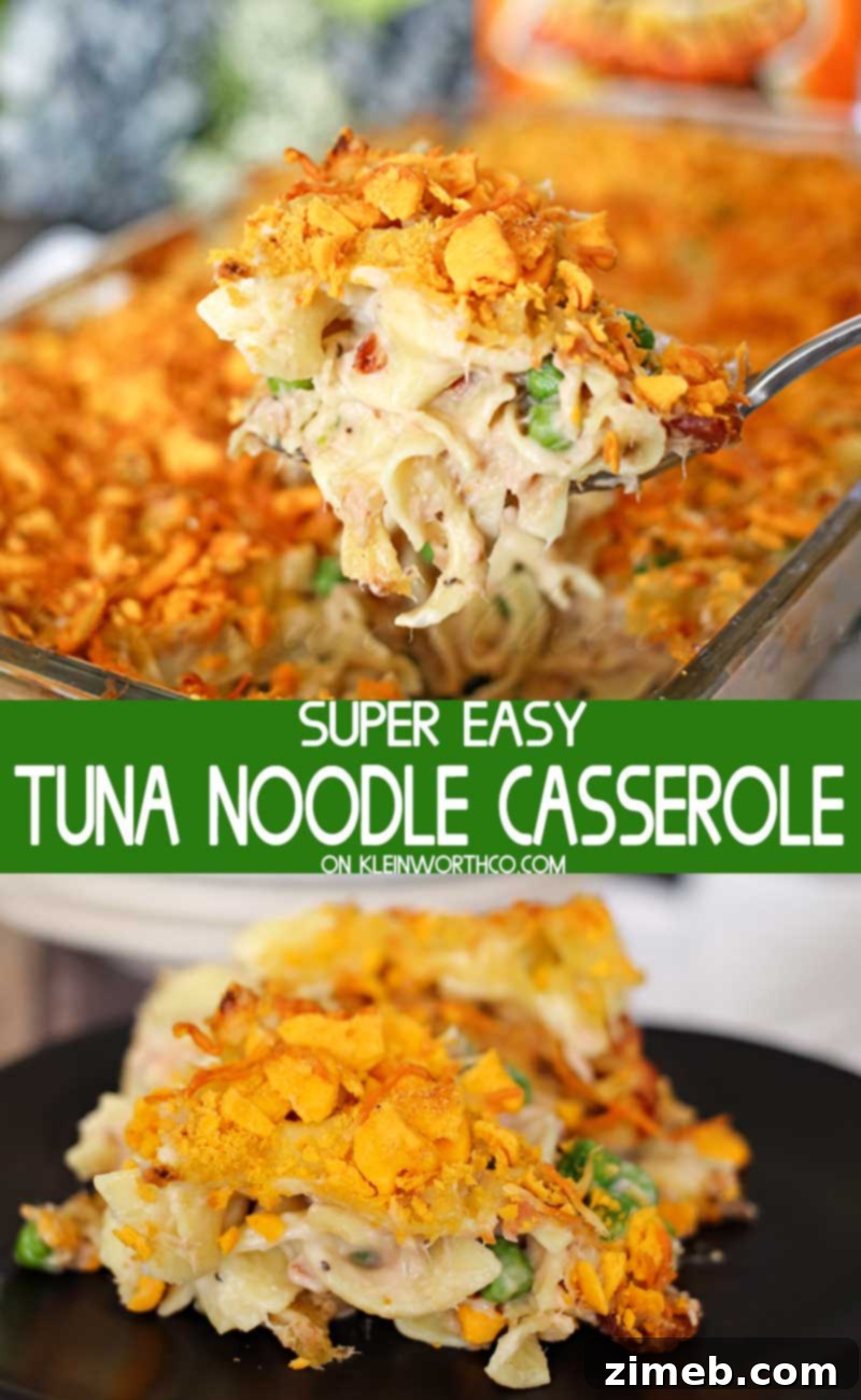Creamy Tuna Noodle Delight 2 Tuna Noodle Casserole