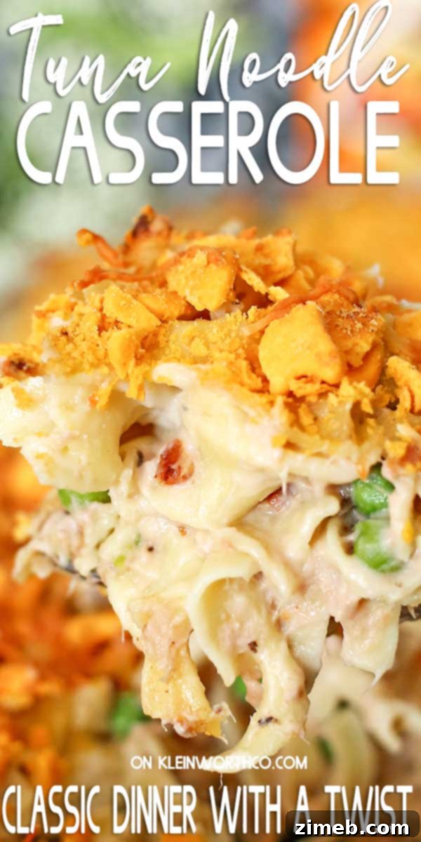 Creamy Tuna Noodle Delight 5 tuna noodle casserole