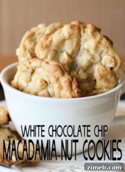 White Chocolate Macadamia Nut Cookies