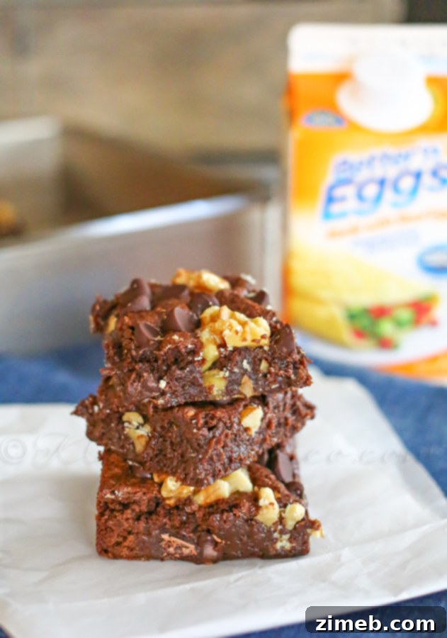 Triple Chocolate Brownies