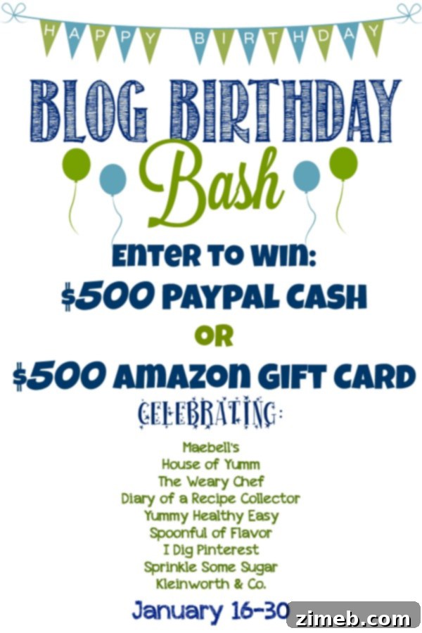 Blog Birthday Bash {$500 GIVEAWAY} Blog Birthday Bash {$500 GIVEAWAY}