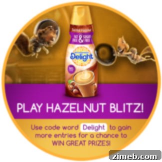 International Delight game badge