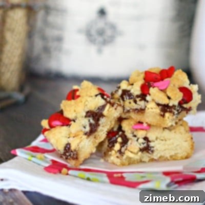 Sweetheart Shortbread Bars 4 Valentine Shortbread Bars ready to serve