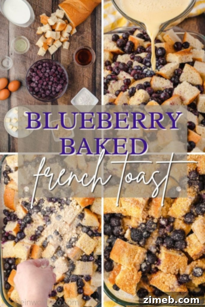 Blueberry French Toast Bake 13 Blueberry Baked French Toast