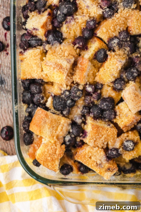 Blueberry French Toast Bake 16 Blueberry Breakfast Casserole