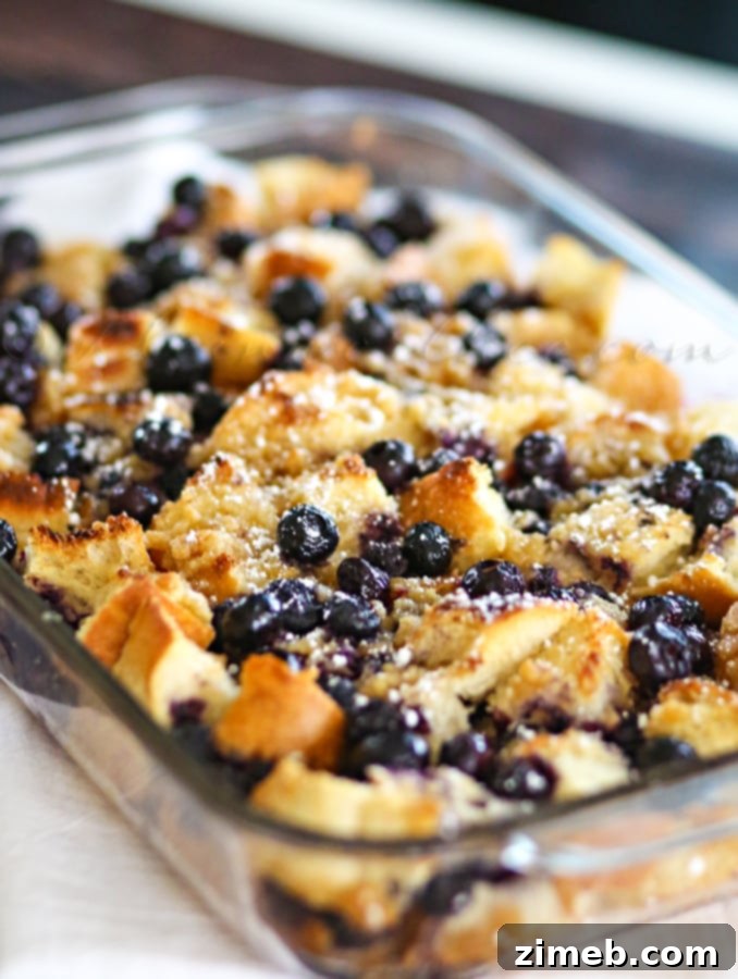 Blueberry French Toast Bake 10 Blueberry Baked French Toast