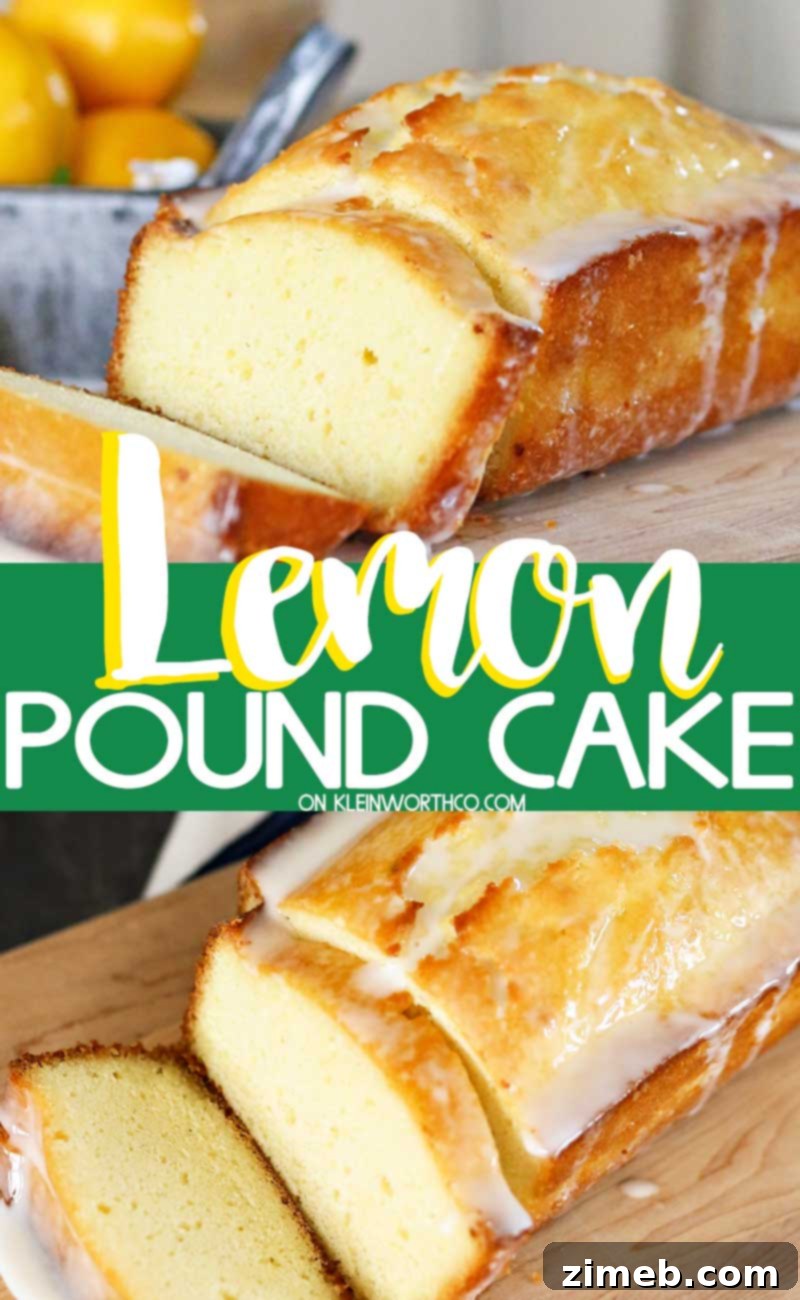 Sunshine Lemon Pound Cake 2 Lemon Pound Cake - perfect for any occasion