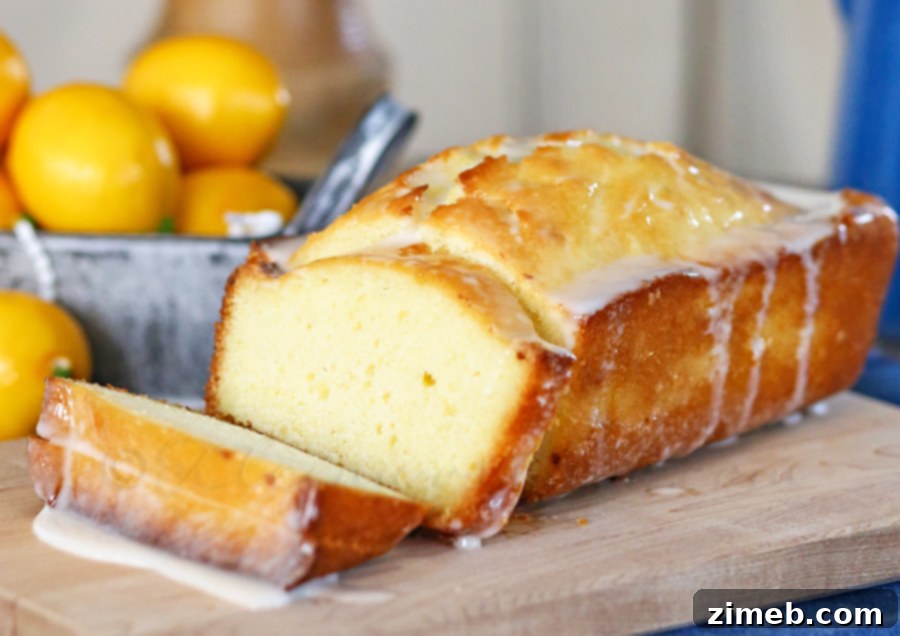 Sunshine Lemon Pound Cake 3 Moist and flavorful Lemon Pound Cake