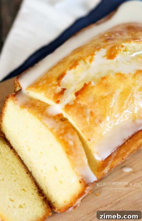 Sunshine Lemon Pound Cake 6 Lemon Pound Cake loaf with vibrant citrus