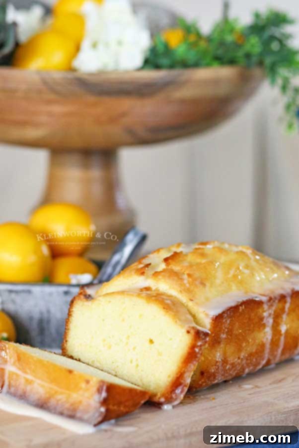Sunshine Lemon Pound Cake 7 How to make homemade Lemon Pound Cake