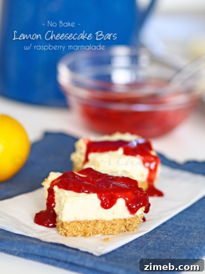 Delicious Lemon Cheesecake Bars, perfect for sharing
