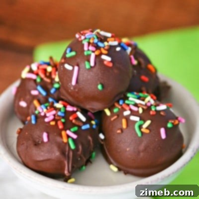 Rainbow Mint Oreo Truffles recipe image