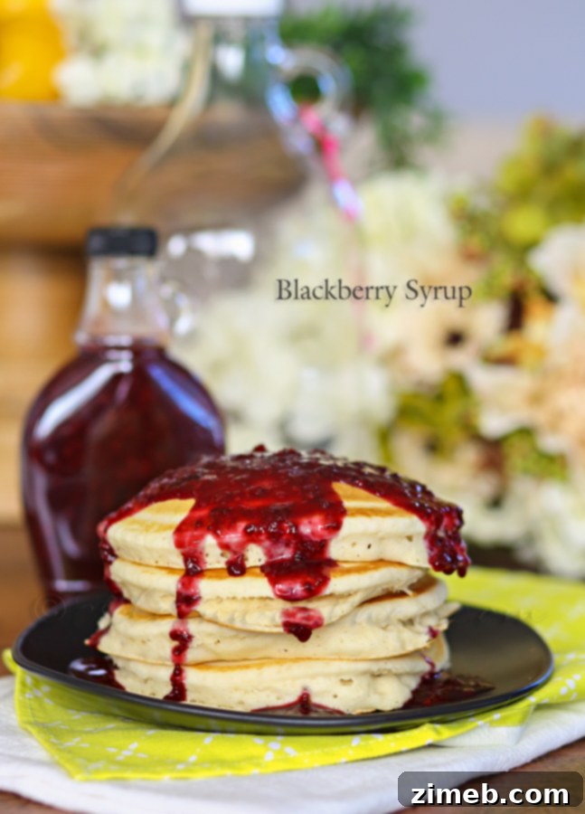 Close-up of fresh blackberries
