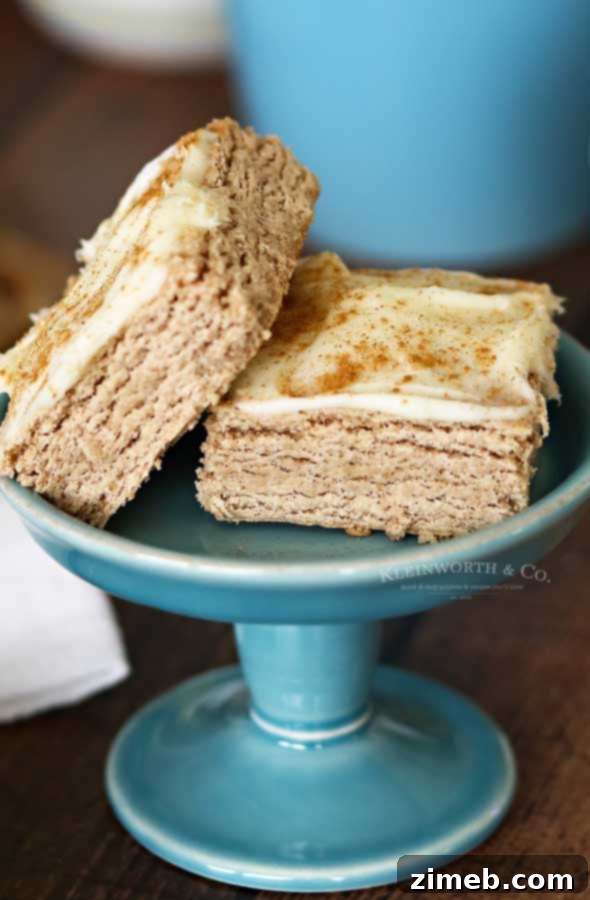 Cinnamon Roll Sugar Cookie Bars recipe - step by step