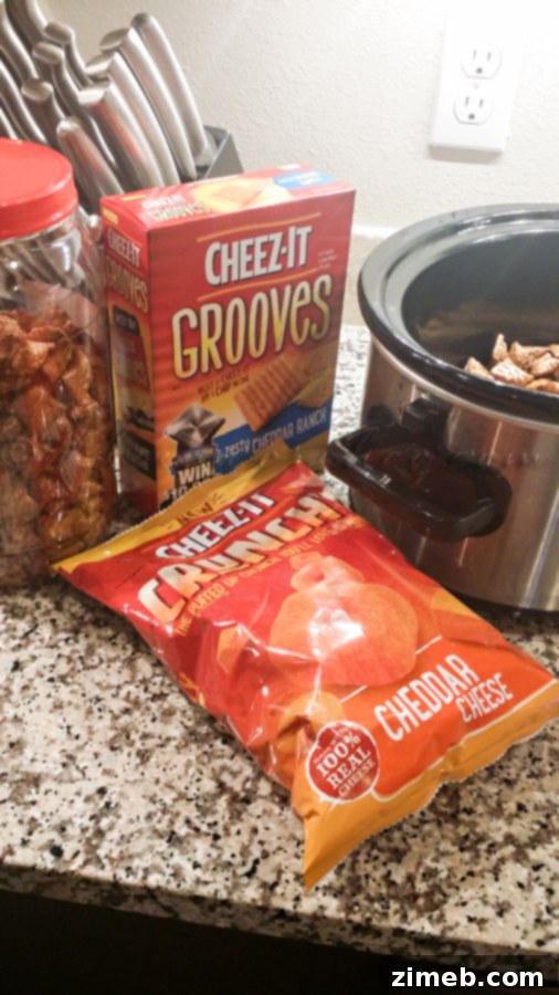 Slow Cooker Snack Mix