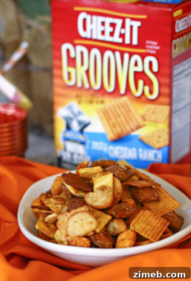 Slow Cooker Snack Mix