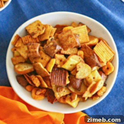 Slow Cooker Snack Mix
